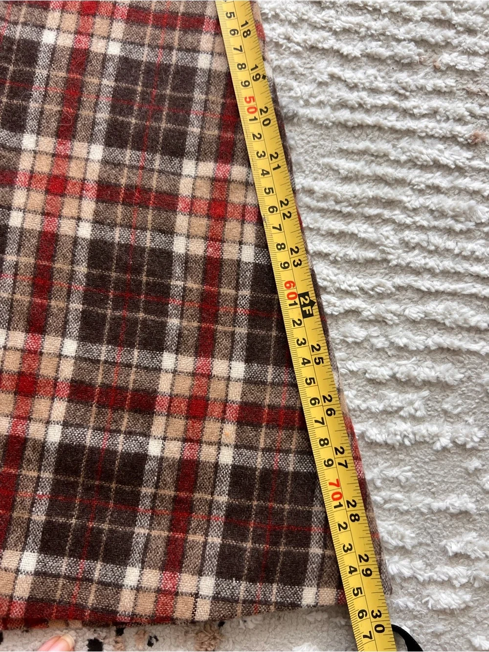 Vintage '80s Pendleton Wool Hippie Mod Gogo Skirt A-line nice for Fall 🍂🍁 pic.